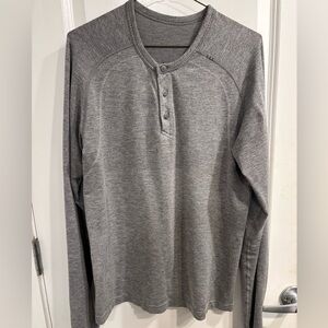 Lululemon Metal Vent Tech Long Sleeve Henley